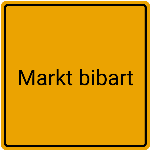 Meldebestätigung Markt Bibart